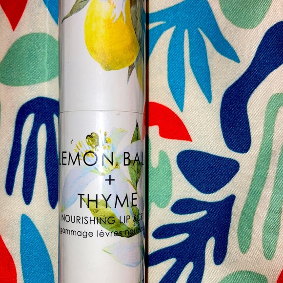 New! Lemon Balm + Thyme - Nourishing Lip Scrub (sealed/unopened) - Picture 6 of 6